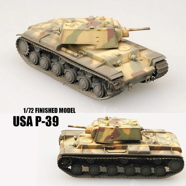 WWII RUSSIAN KV-1 Tank Model 1941 Heavy Army 1/72 easy model finished £ ...