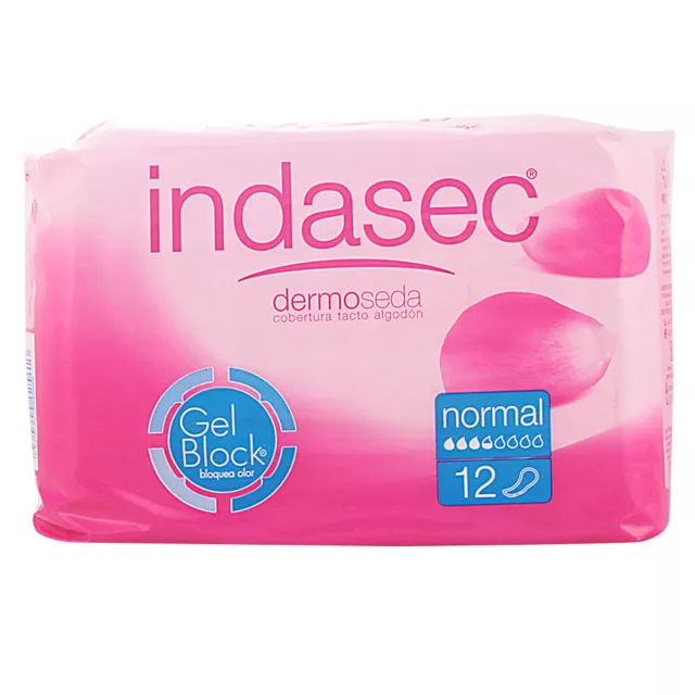 Higiene Indasec mujer DISCREET compresa incontinencia normal 12 u