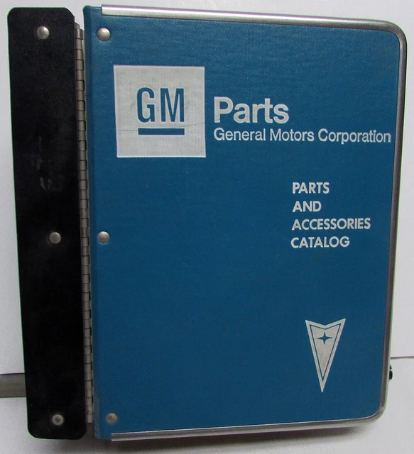 1982-1987 1988 1989 Pontiac Firebird and Trans Am Parts and Illustration Book