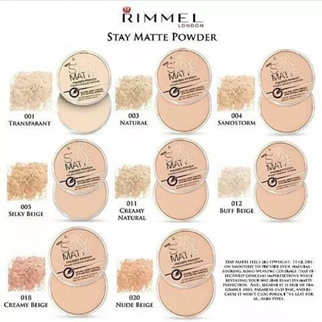 🎄 Rimmel Stay Matte Pressed Powder /// CHOOSE  YOUR SHADE \🎄