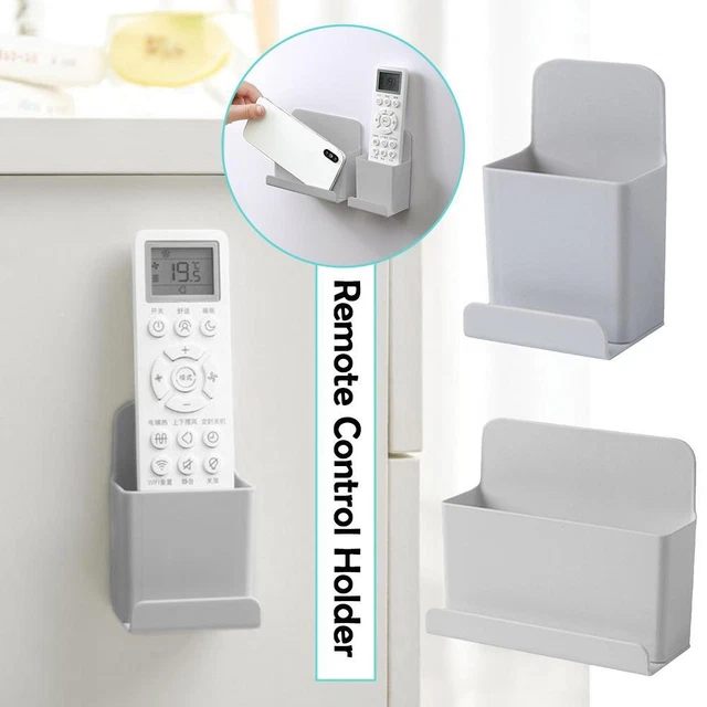 1X Wall Mount TV Air Conditioner Remote Control Holder StorageRacks Hanger W2M6