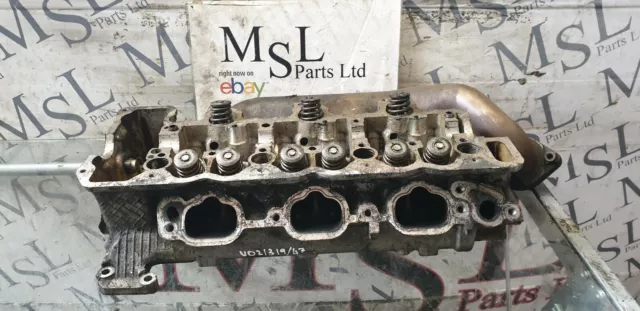 (Om) Mercedes W220 S Class S280 Cylinder Head W/Exhaust Manifold R1120161301