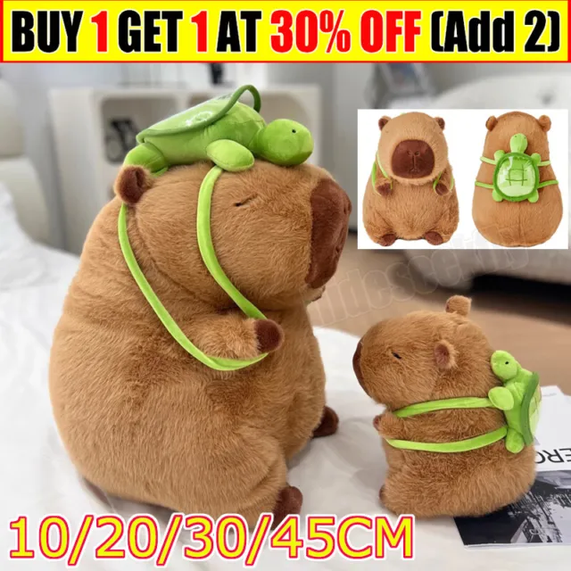 Simulation Capybara Plush Cartoon Capybara Stuffed Animal Doll Toy Birthday Gift