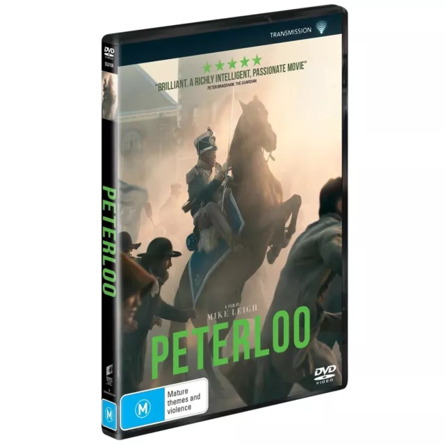 Peterloo (DVD 2018) PAL Region 4 (Mike Leigh, Rory Kinnear, Maxine Peake) SEALED