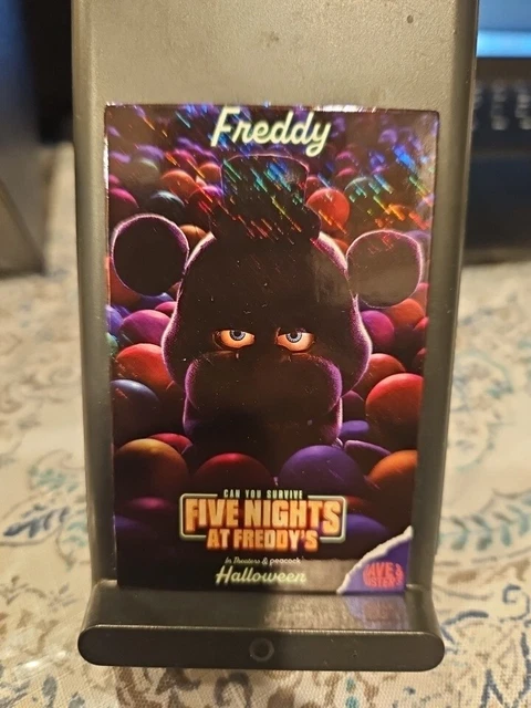 Fanf Promo FIVE NIGHTS AT Freddy's FREDDY Promo Card FNAF Dave & Busters Limited ...