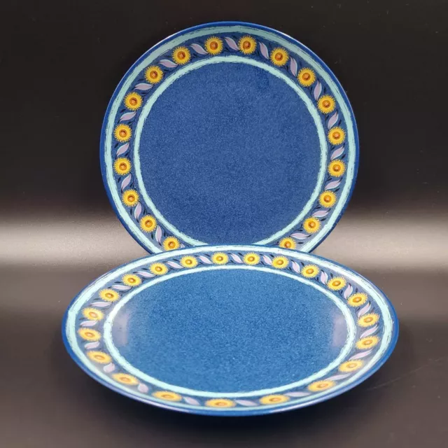 MCM Indian Blue Salad Plate Set of 2 Winterling Schwarzenbach Bavaria Germany