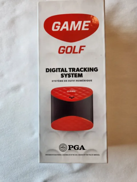 Game Golf Digital Tracking System Wearable GPS USED UNTESTED