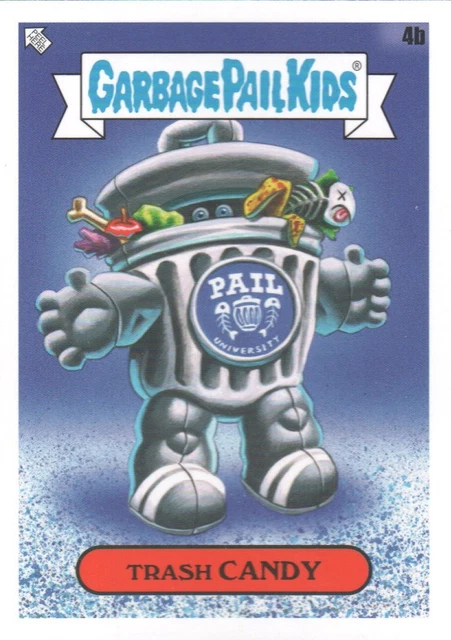 2020 Garbage Pail Kids Late to School GPK Mascots #4b Trash Candy
