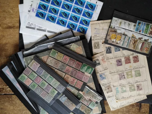 Lot de timbres étrangers - Neufs et oblitérés