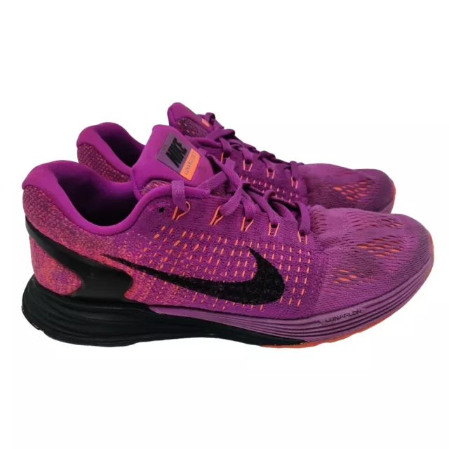 Nike Lunarglide 7 Womens Size Running Shoes Purple/Black