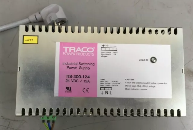 Traco TIS-300-124 24VDC Power Supply Netzteil Trafo