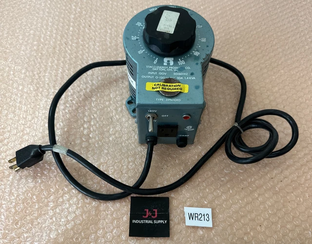 PREOWNED- Staco Energy Products 3PN1010 Variable Autotransformer ⚡️🇺🇸 SHIP