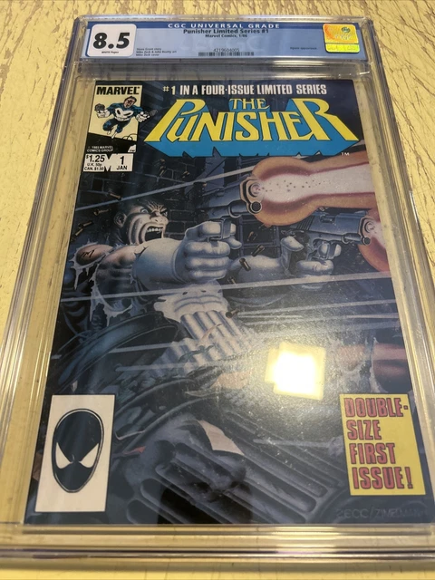 The Punisher #1 CGC 8.5 Limited Series 1986 Frank Castle Marvel Comics
