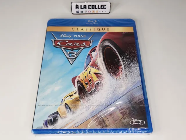 Disney Pixar Cars 3 - Film Blu-Ray (FR, EN) - NEUF sous blister