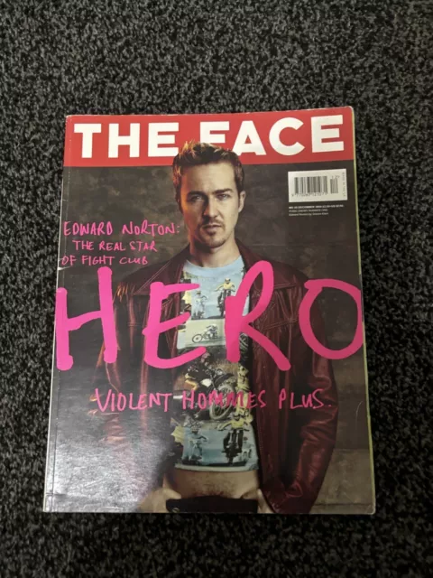 the face magazine Edward Norton Vol3 Issue35 1999