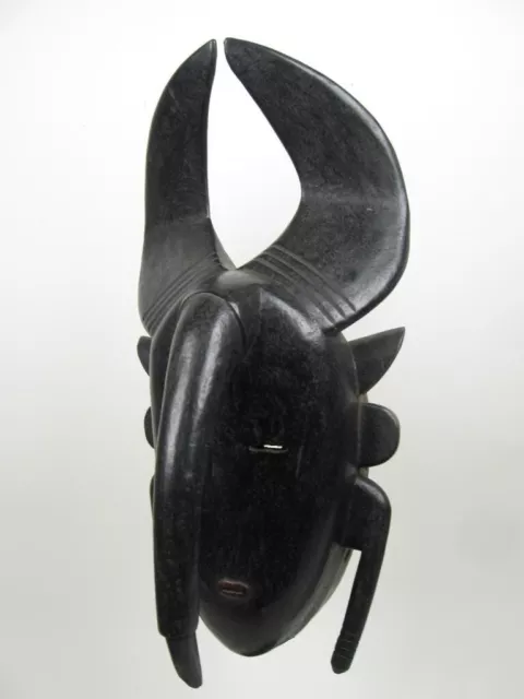 Djimini Ligbi Mask With Bird Motif Do Society Ivory Coast Tribal African Art