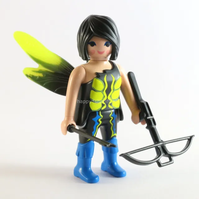Playmobil Fairy w Bow Arrow Wings Female Warrior Archer Series 10 6841 new loose