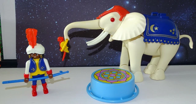 Playmobil 3553 – Gradin N°4 Accessoires Cirque Avec Animaux Et Personnages