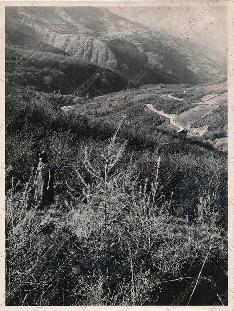 1940c PAVIA Passo del Brallo Valle Staffora Val Trebbia Tidone Alpino Foto