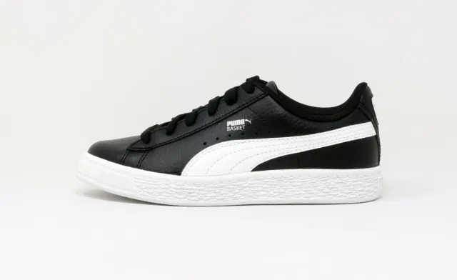 PUMA Basket Classic LFS Big/Little Kids Children Girls Boys Black Shoes