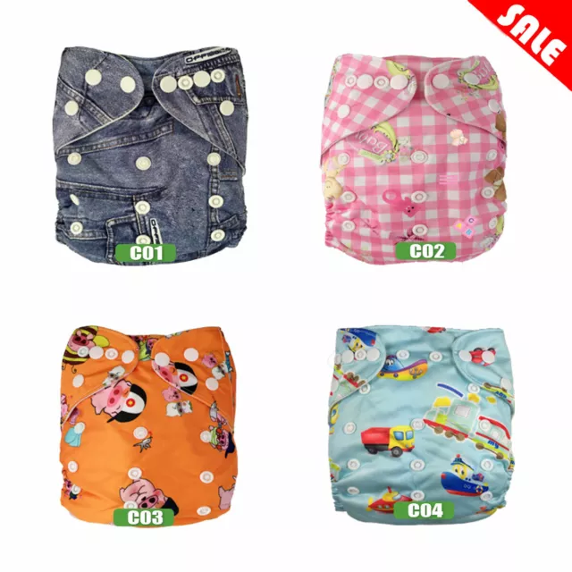 Clearance Sale! Reusable Baby Cloth Nappy Shells Covers - My Little Ripple