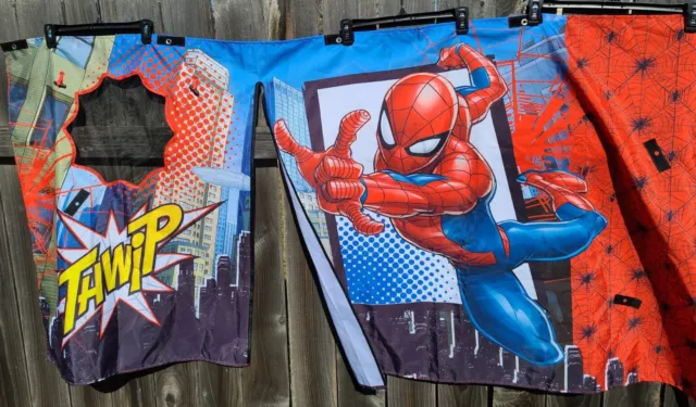 Marvel Spider-Man Loft Bed Tent. Twin Loft Bunk Bed Under-Bed Tent