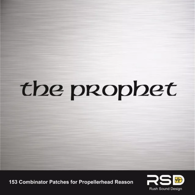 The Prophet Reason Propellerhead Refill Prophet 5 emulation 153 sounds patches