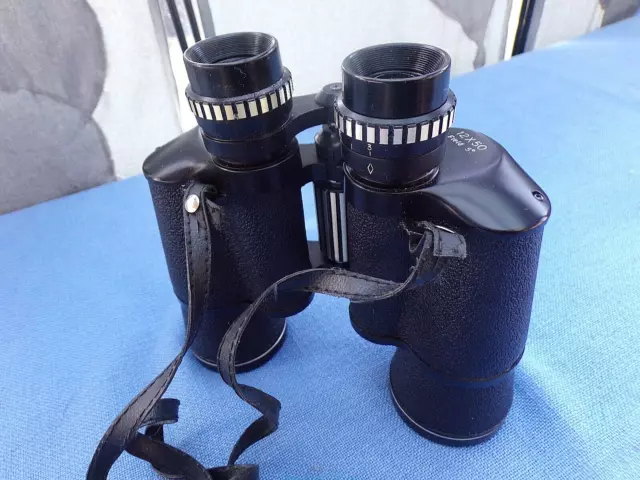 Paire de jumelles Régent 12X50-coated optics-field 5°- avec étui en cuir