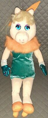 Vintage 18" Jim Henson TM Miss Piggy Muppet's Stuffed Plush Animal Toy Play Doll