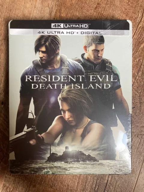 RESIDENT EVIL: DEATH Island w. Steelbook (4K UHD Blu-ray + Digital