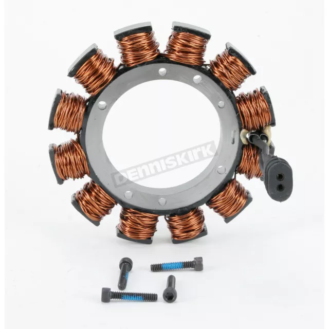 Drag Specialties Uncoated 2-Wire Alternator Stator - DS-195098