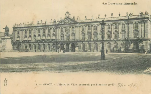 54 Nancy Hotel De Ville - Lorraine Illustree