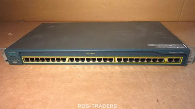 Cisco WS-C2950T-24 2950 Catalyst 24x 10/100 TX RJ-45+ 2x 1000 -  Netzwerk Switch