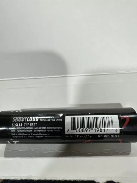 Lápiz labial satinado NYX Shout Loud, tú eliges