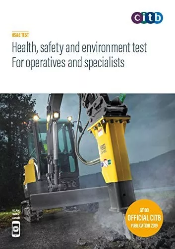 CSCS Card Test Book Health and Safety for Operatives and Specialists 2019 100/19