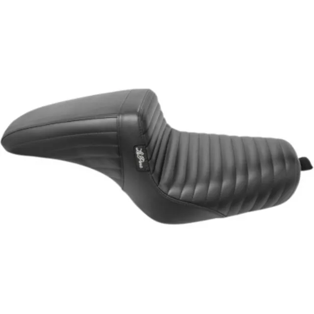 Le Pera Kickflip Pleated Stitch Seat 2 Up 3.3 4.5 Tank Harley 10+ XL Sportster