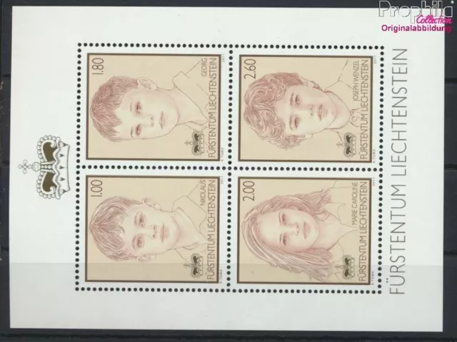 Briefmarken Liechtenstein 2011 Mi Block20 postfrisch (9991116