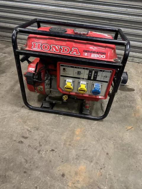 Honda 2.8kva Petrol Generator Spares or Repair