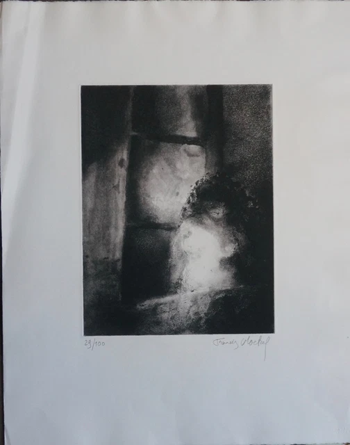 Francis MOCKEL (né en 1940) - Lithographie - Art moderne - Numérotée / signée
