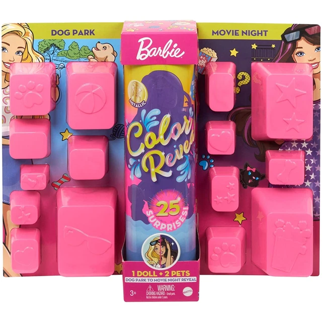 Barbie Colour Reveal Doll & Accessories 25 Surprises New Toy Mattel