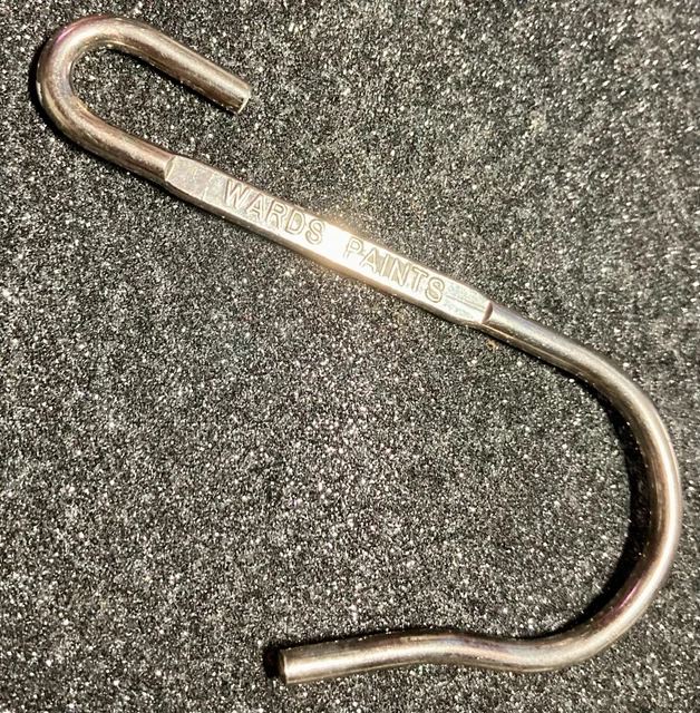 VINTAGE ADVERTISING 1970S Collectible Montgomery Ward Paints Can Ladder