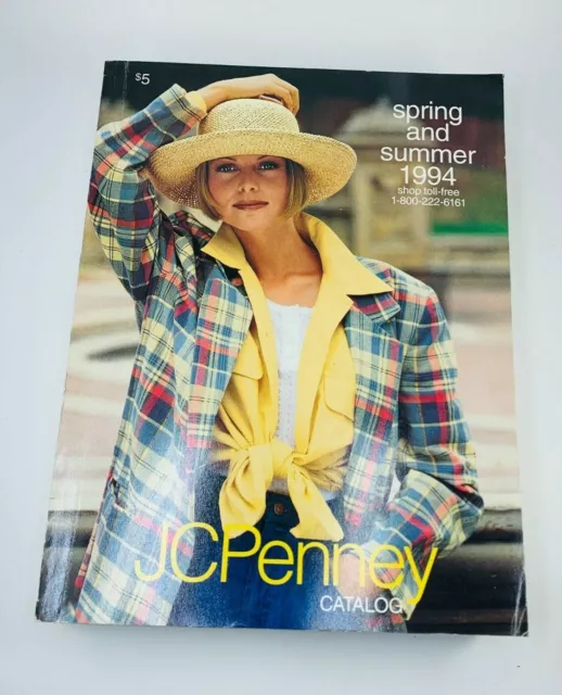 JC PENNEY SPRING Summer 1994 Catalog Magazine 1990s Fashion Home