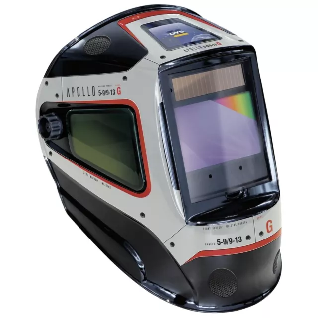 GYS Casco Saldatura LCD Apollo + 5/9 - 9/13 G True Colore - 068681