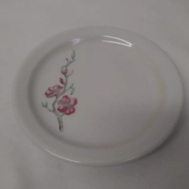Shenango China Bread Butter Plate Pink Floral