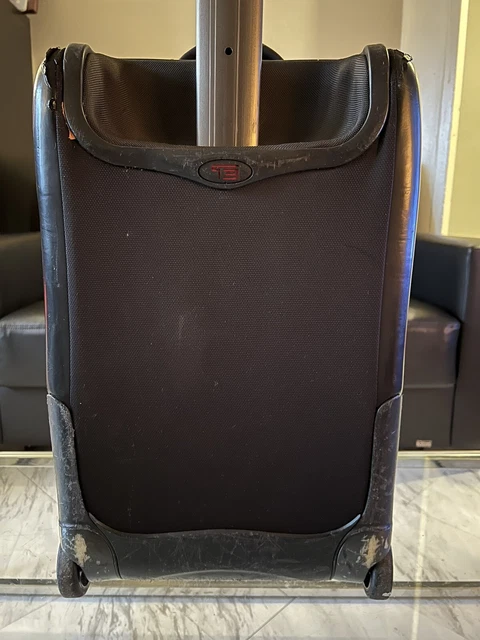 Tumi T3 Transporter Black 2 Wheeled Rolling Luggage Bag 22" Expandable Alpha T3 8