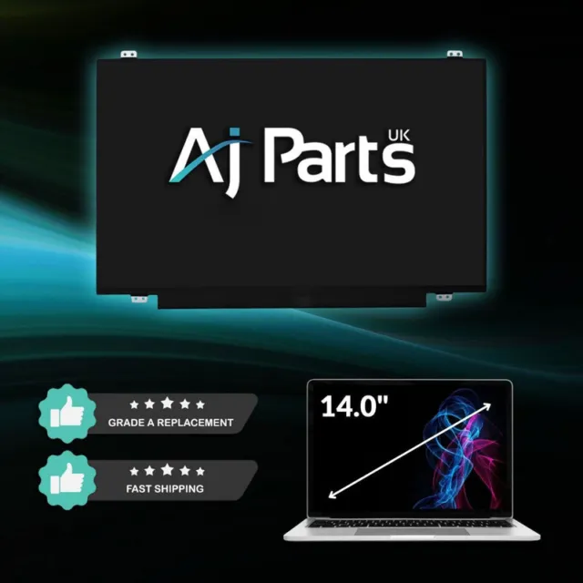 Replacement 14" Slim LED FHD IPS Display Screen AG For DELL DP/N CJ5JM CN-0CJ5JM