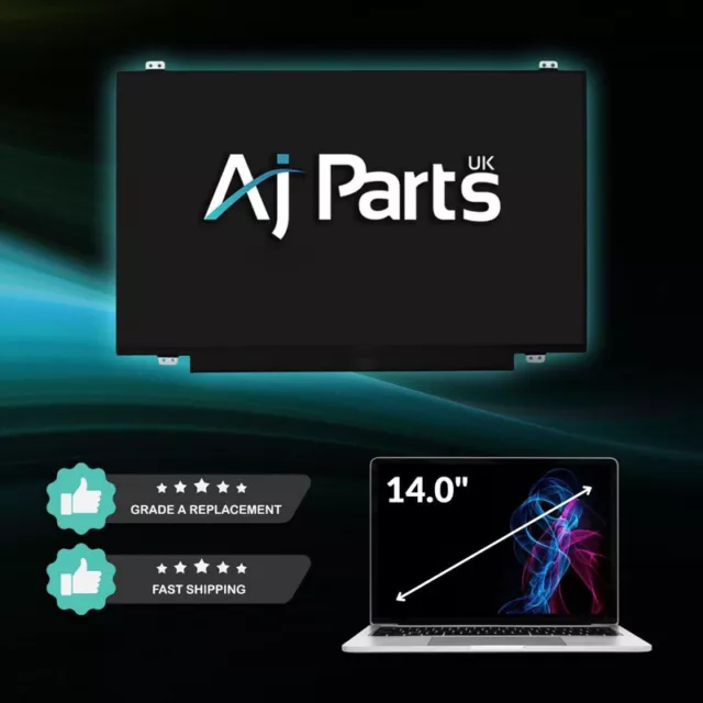 Replacement 14" Slim LED FHD IPS Display Screen AG For DELL DP/N CJ5JM CN-0CJ5JM