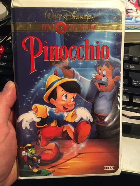Pinocchio (VHS, 1999, Clam Shell Gold Collection)