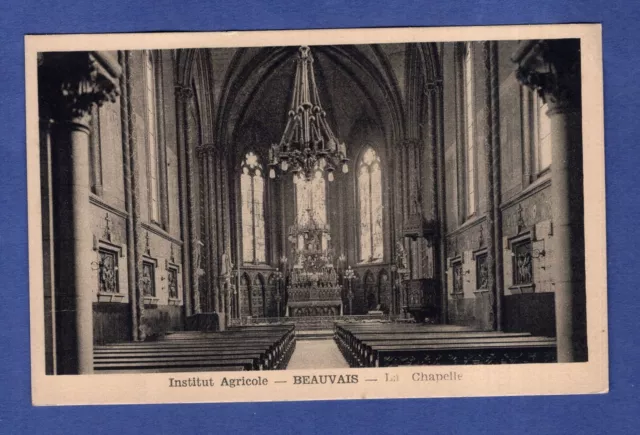 Jc * CPA / postcard: Institut Agricole - Beauvais - La Chapelle