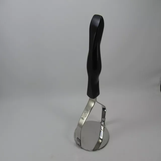 Cutco Food Press #1160 KM Solid Masher 10-1/2" Stainless Brown Swirl Handle